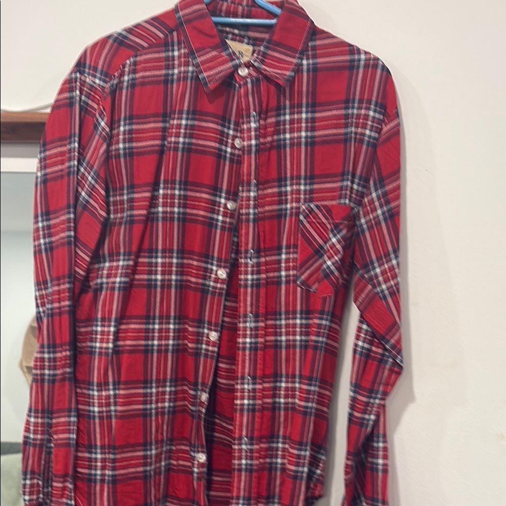 Women’s R13 plaid shirt